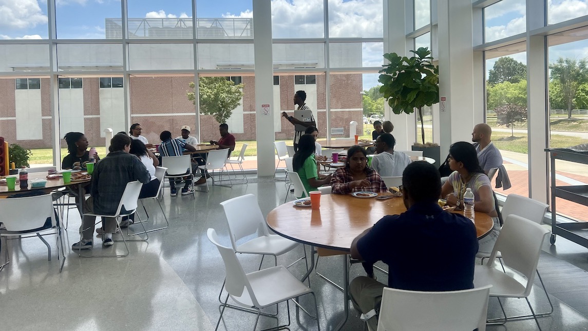 UNCG JSNN students organization meeting.